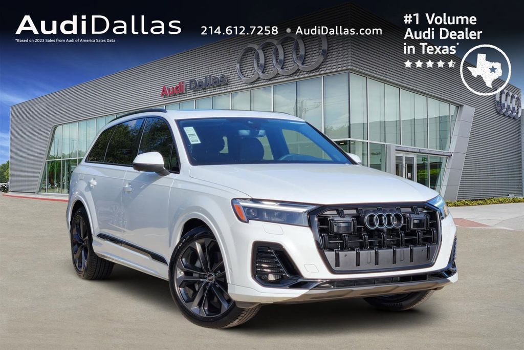 new 2025 Audi Q7 car, priced at $77,450