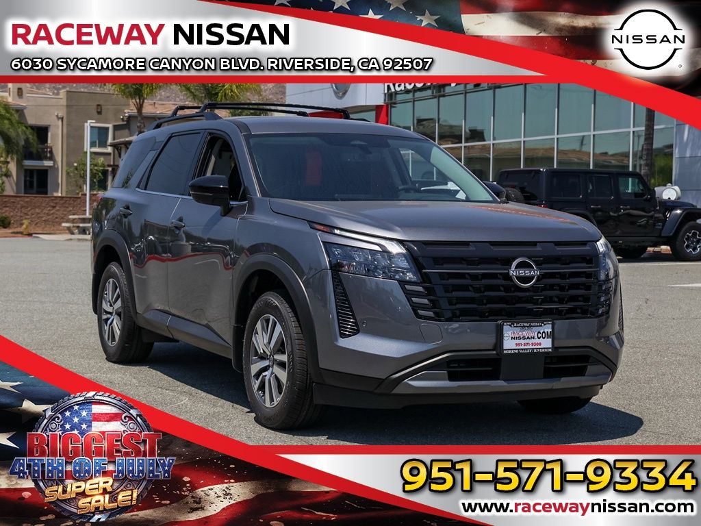 Gray (Gun Metallic) 2026 Nissan Pathfinder SUV / Crossover Front-Wheel Drive 9-Speed Automatic