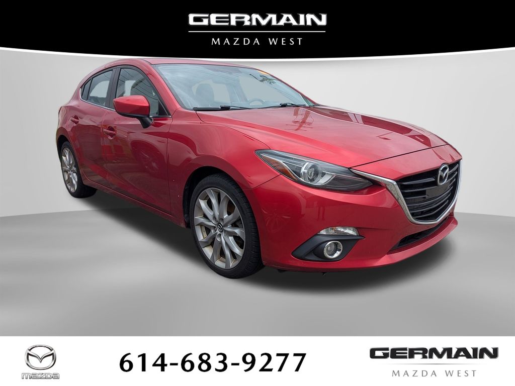 Soul Red Metallic 2014 Mazda MAZDA3 Hatchback Front-Wheel Drive 6-Speed Automatic