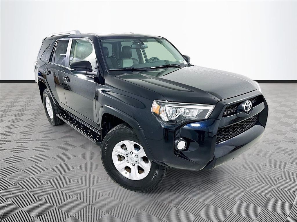 Midnight Black Metallic 2017 Toyota 4Runner SR5 Premium 4WD SUV / Crossover Four-Wheel Drive 5-Speed Automatic Overdrive