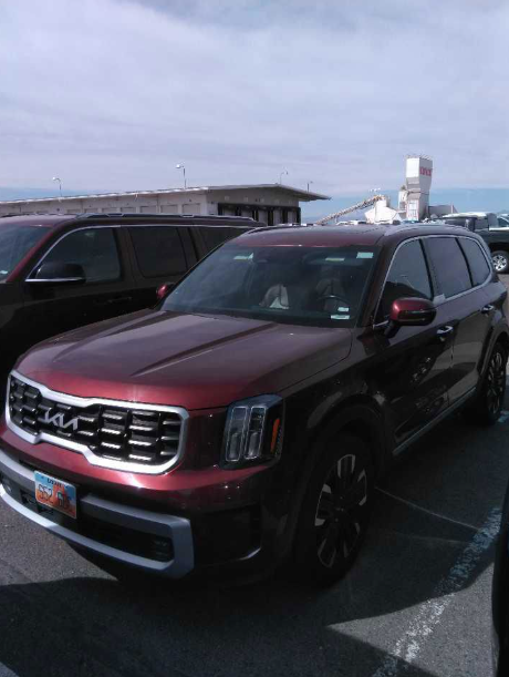 Dawning Red 2023 Kia Telluride SX FWD SUV / Crossover Front-Wheel Drive 8-Speed Automatic