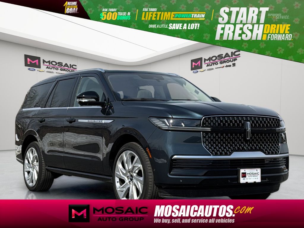 Blue Metallic 2025 Lincoln Navigator Reserve 4WD SUV / Crossover Four-Wheel Drive Automatic