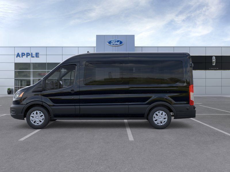 2024 Ford Transit-350 Passenger Van XL — Black Metallic — photo 3