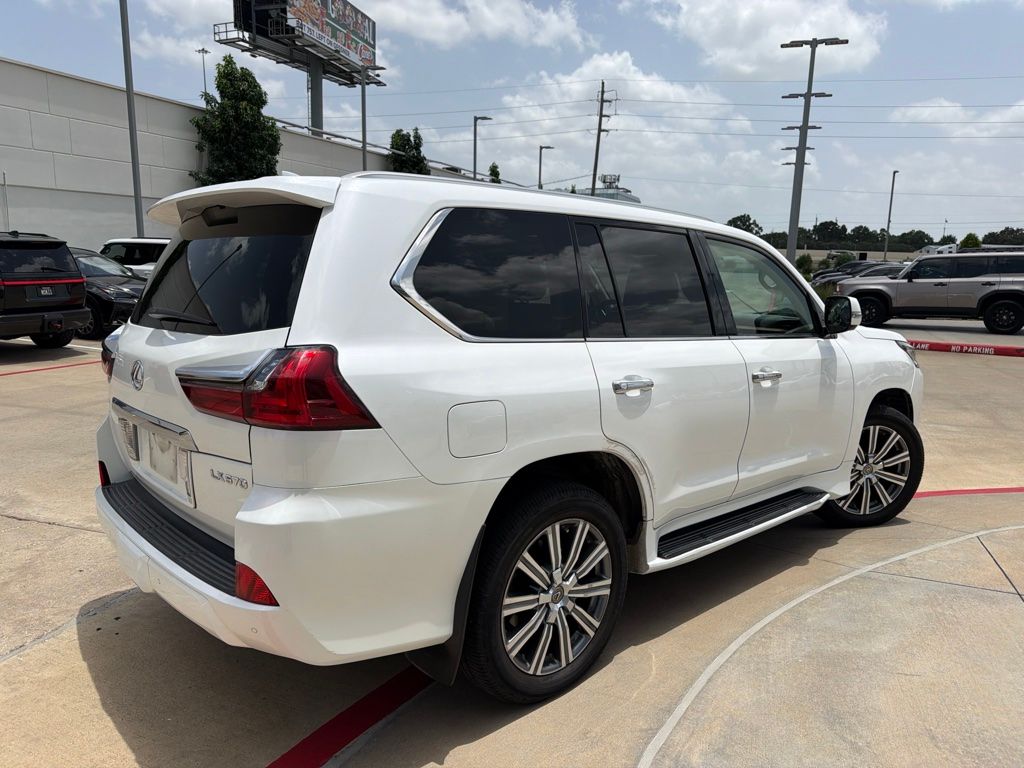 2017 Lexus LX 570 White at Tom Peacock Cadillac