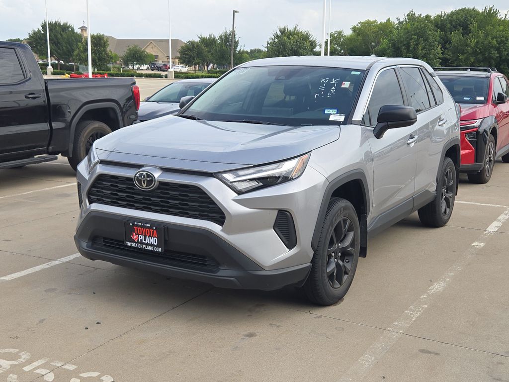 Silver Sky Metallic 2024 Toyota RAV4 SUV / Crossover Front-Wheel Drive 8-Speed Automatic