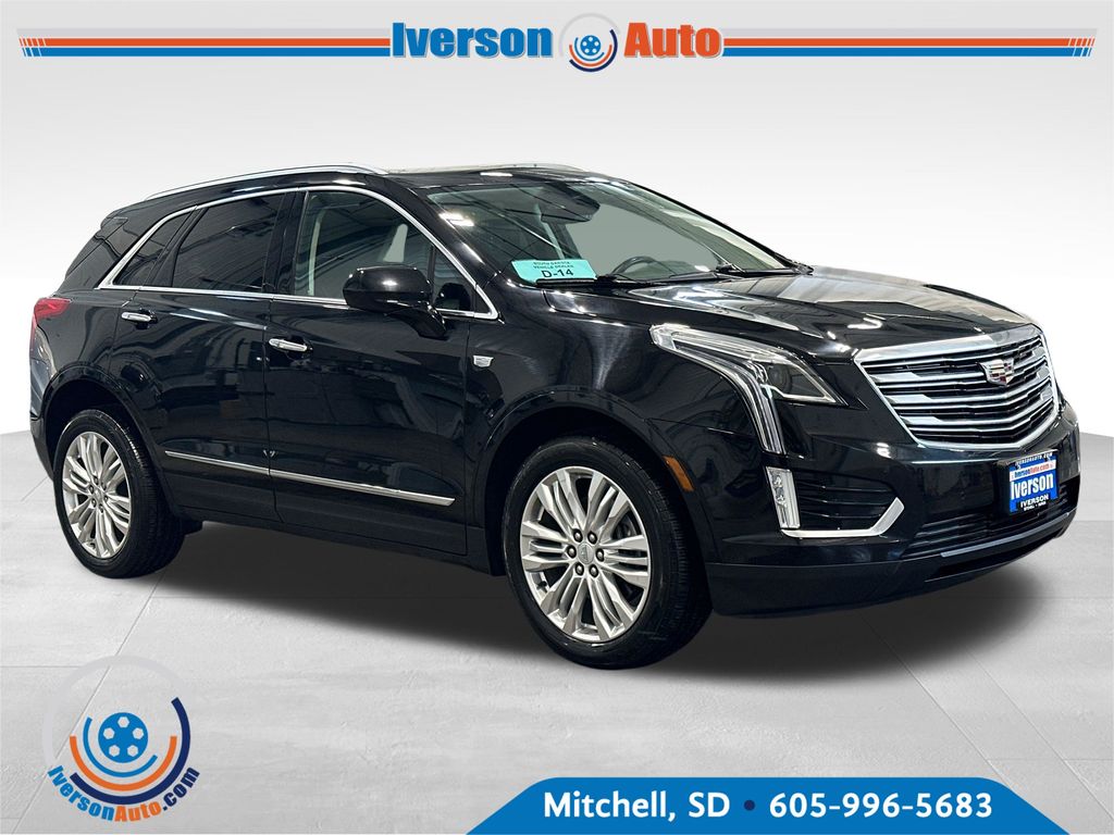 Stellar Black Metallic 2018 Cadillac XT5 SUV / Crossover Four-Wheel Drive 8-Speed Automatic