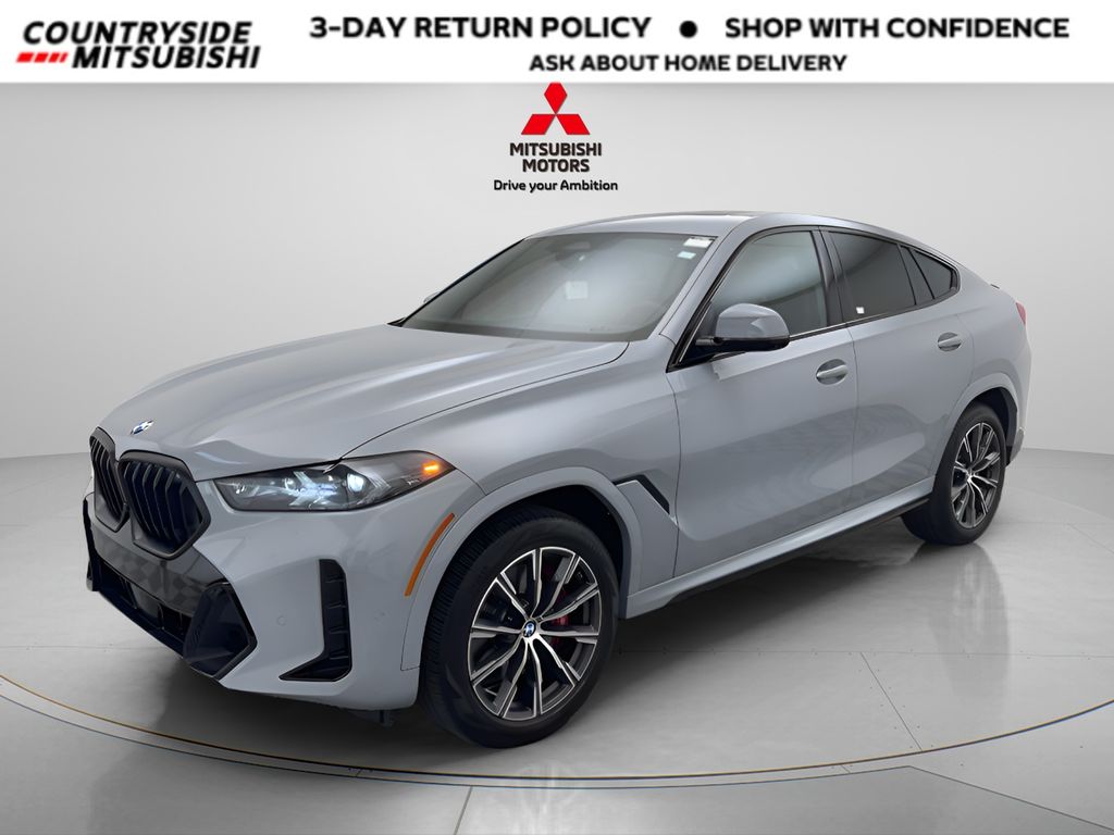 Brooklyn Gray Metallic 2025 BMW X6 xDrive40i AWD SUV / Crossover All-Wheel Drive 8-Speed Automatic