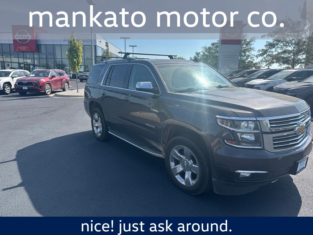 Gray (Tungsten Metallic) 2016 Chevrolet Tahoe SUV / Crossover Four-Wheel Drive 6-Speed Automatic Overdrive