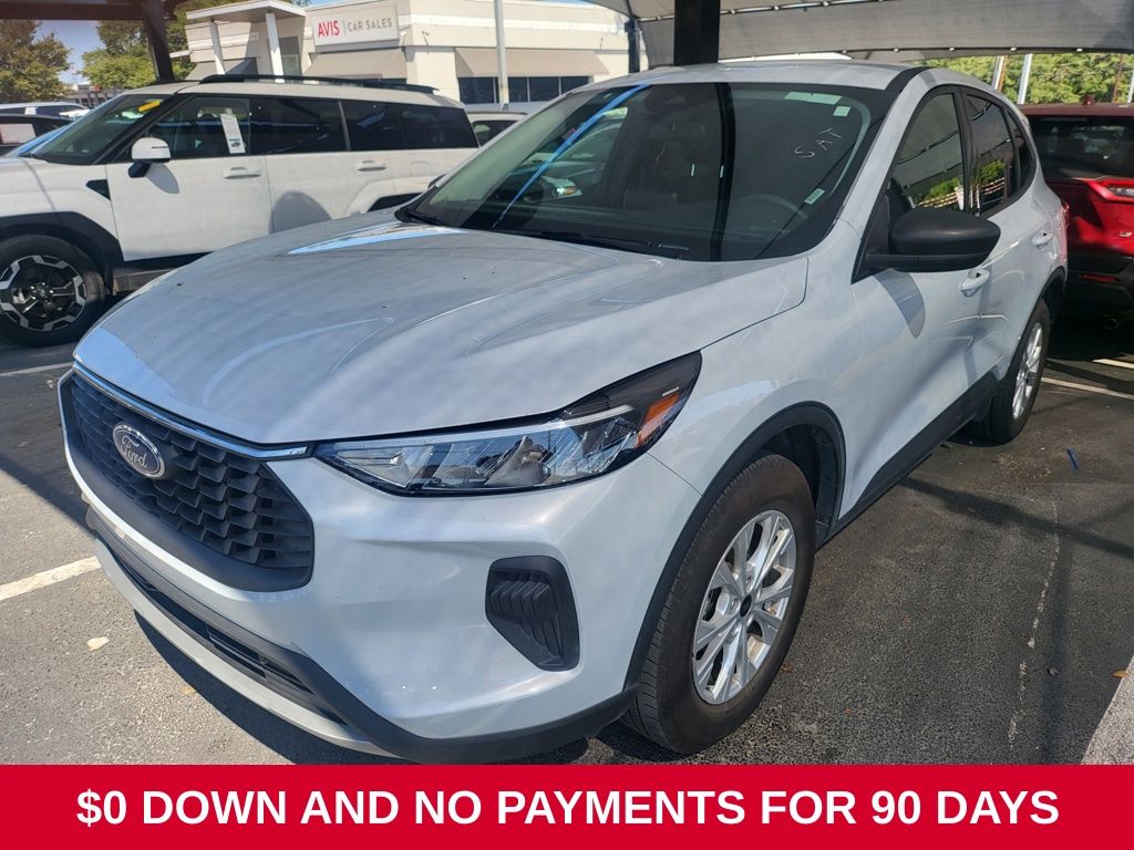 Silver Metallic 2025 Ford Escape SUV / Crossover All-Wheel Drive 8-Speed Automatic