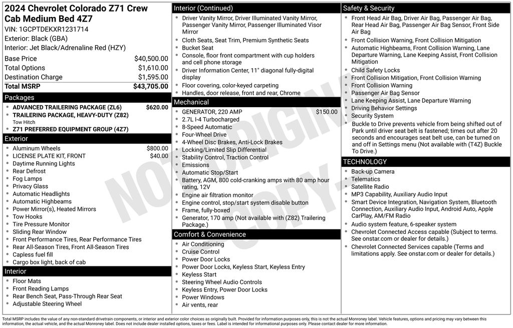 Used 2024 Chevrolet Colorado Truck