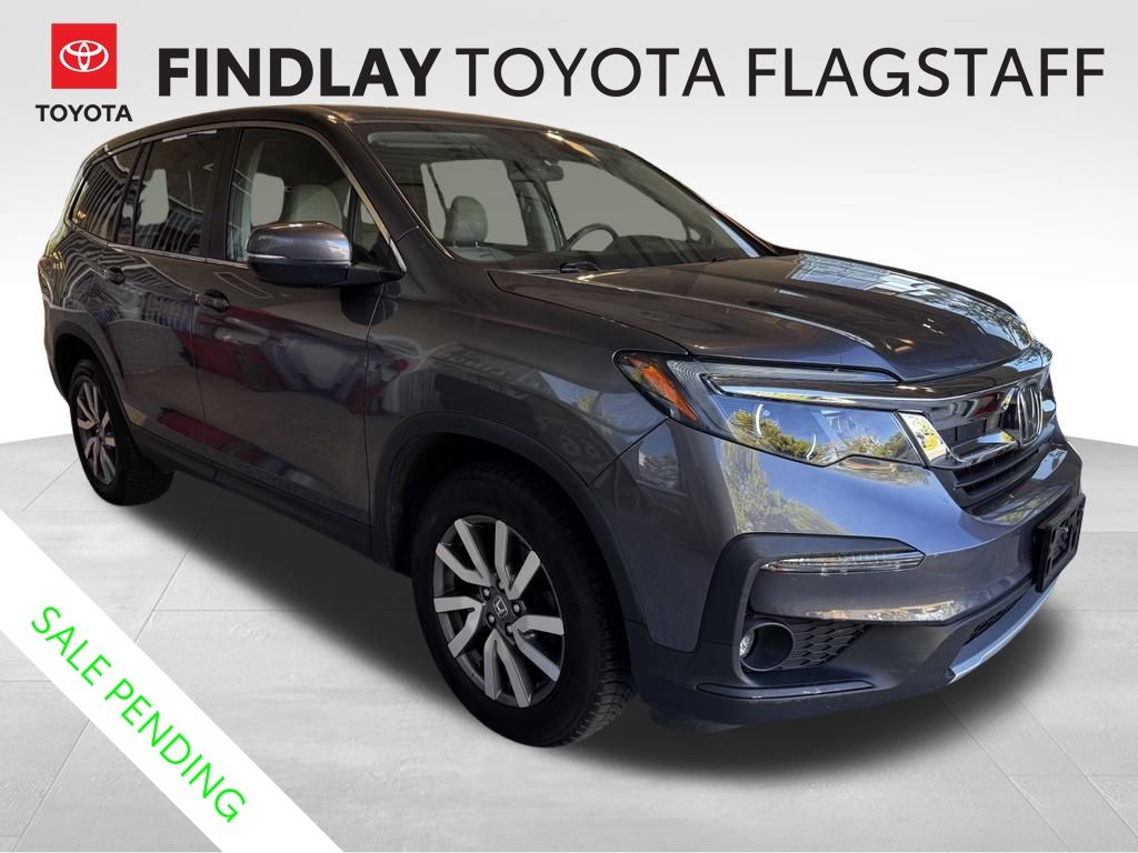 Gray (Modern Steel Metallic) 2019 Honda Pilot SUV / Crossover All-Wheel Drive 6-Speed Automatic