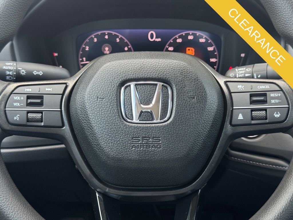 2025 Honda Accord LX White at Community Honda