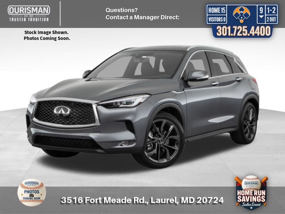 Gray (Graphite Shadow) 2019 INFINITI QX50 Essential AWD SUV / Crossover All-Wheel Drive Continuously Variable Transmission