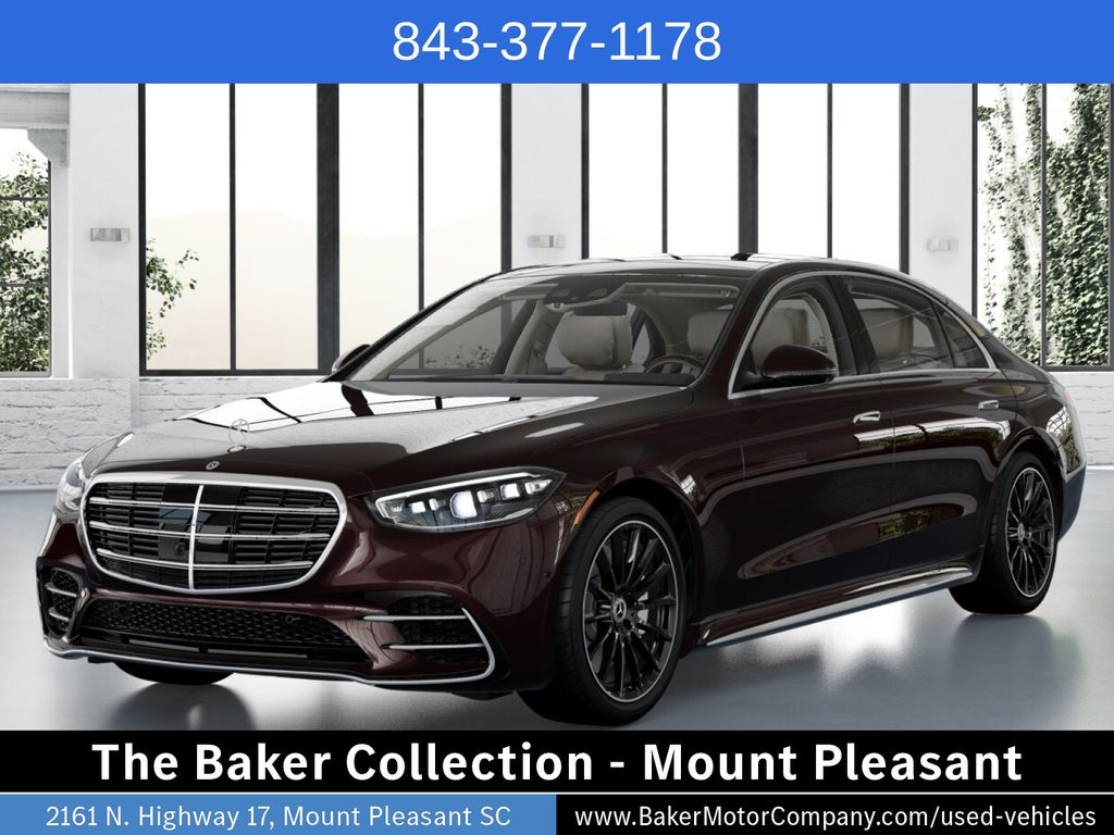 Rubellite Red Metallic 2026 Mercedes-Benz S-Class Sedan All-Wheel Drive 9-Speed Automatic