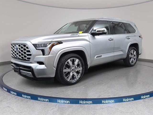 Celestial Silver Metallic 2024 Toyota Sequoia Capstone 4WD SUV / Crossover Four-Wheel Drive Automatic