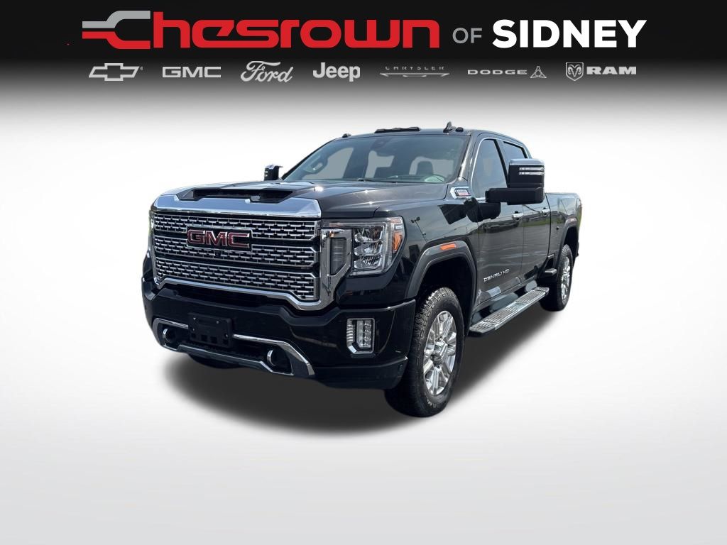 Onyx Black 2020 GMC Sierra 2500HD Denali Crew Cab 4WD Pickup Truck Four-Wheel Drive Automatic
