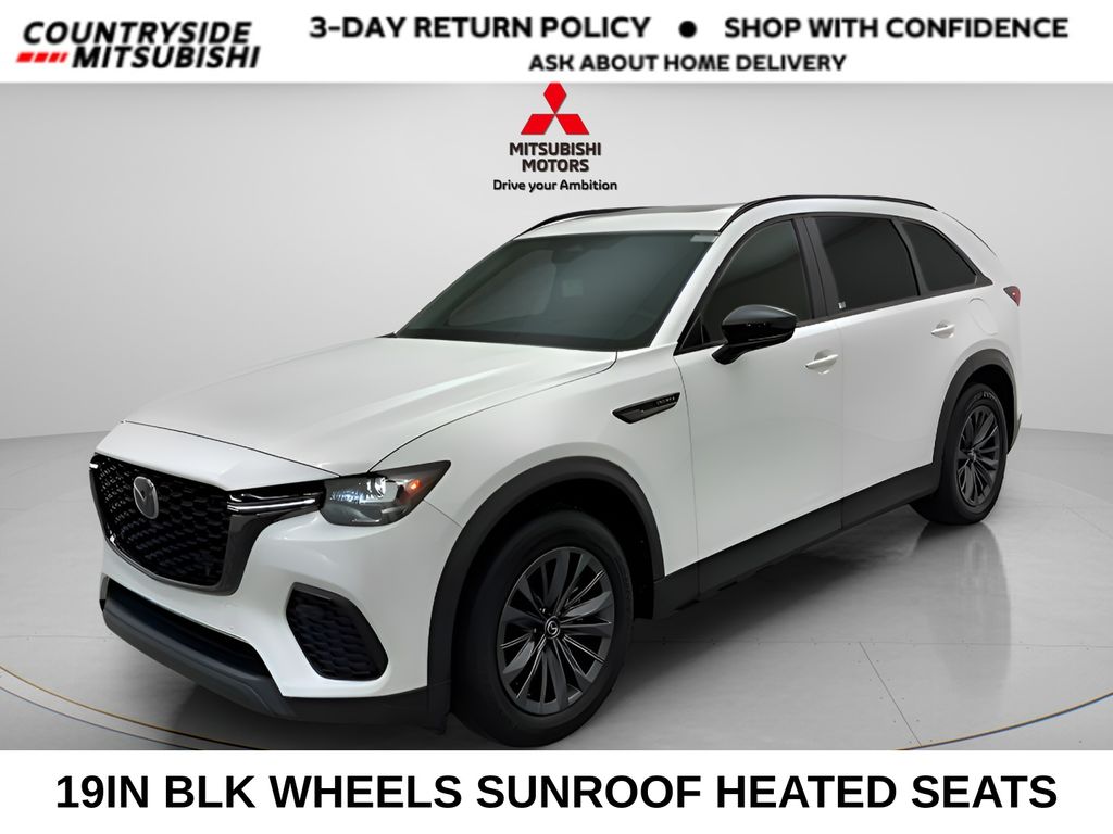 Rhodium White Premium 2025 Mazda CX-70 SUV / Crossover All-Wheel Drive 8-Speed Automatic