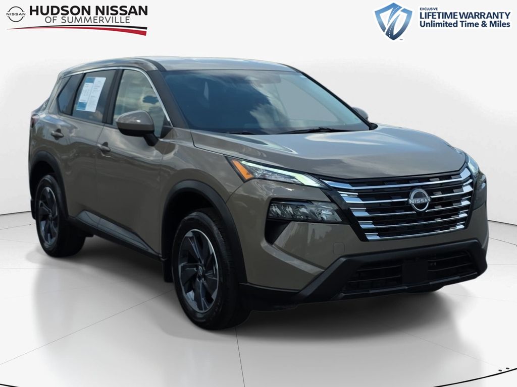 Baja Storm Metallic 2025 Nissan Rogue SUV / Crossover Front-Wheel Drive Continuously Variable Transmission