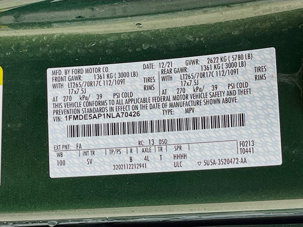 2022 Ford Bronco Black Diamond Green at AutoSavvy Houston Southwest