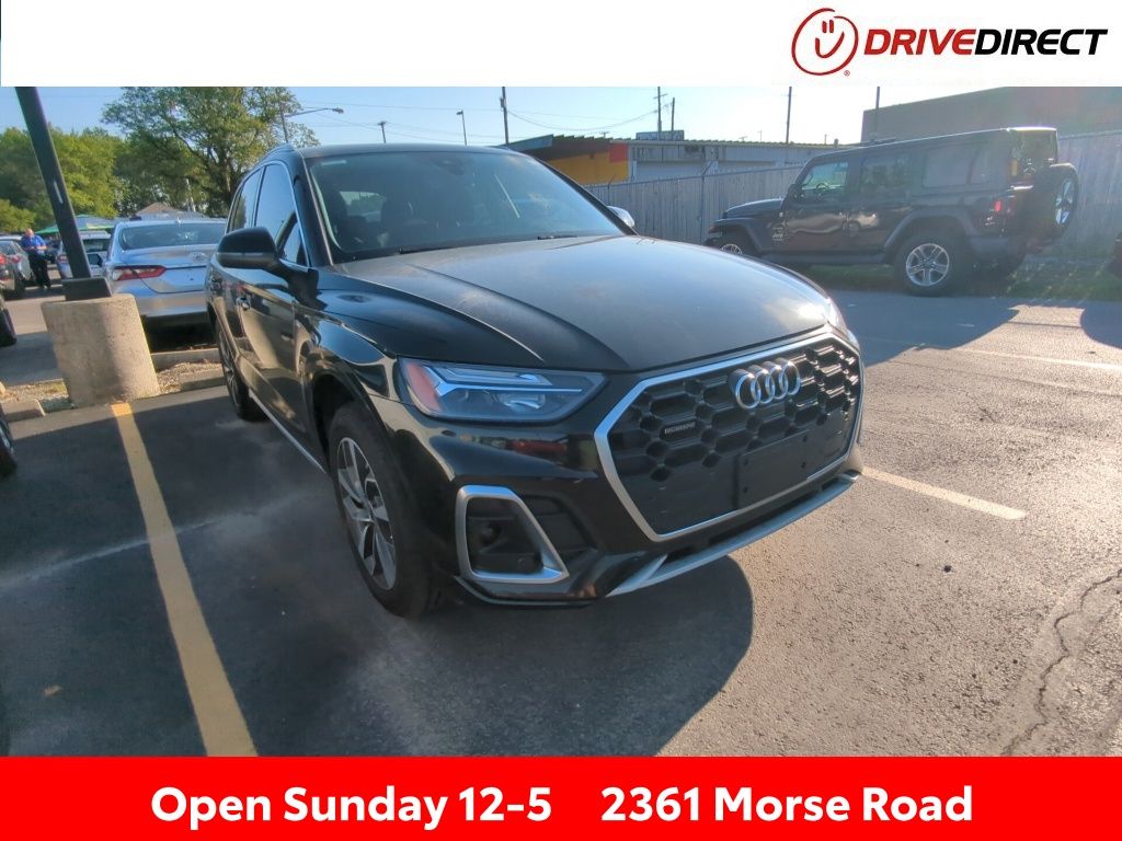 Black Metallic 2023 Audi Q5 SUV / Crossover All-Wheel Drive 7-Speed Automatic