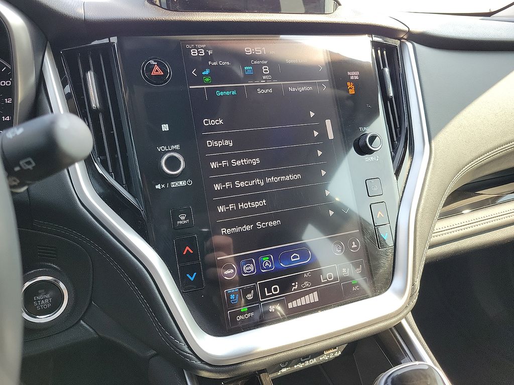 2023 Subaru Outback Touring White at Brown Buick GMC