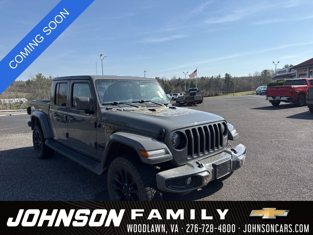 Sting-Gray Clearcoat 2022 Jeep Gladiator High Altitude Crew Cab 4WD Pickup Truck Four-Wheel Drive 8-Speed Automatic