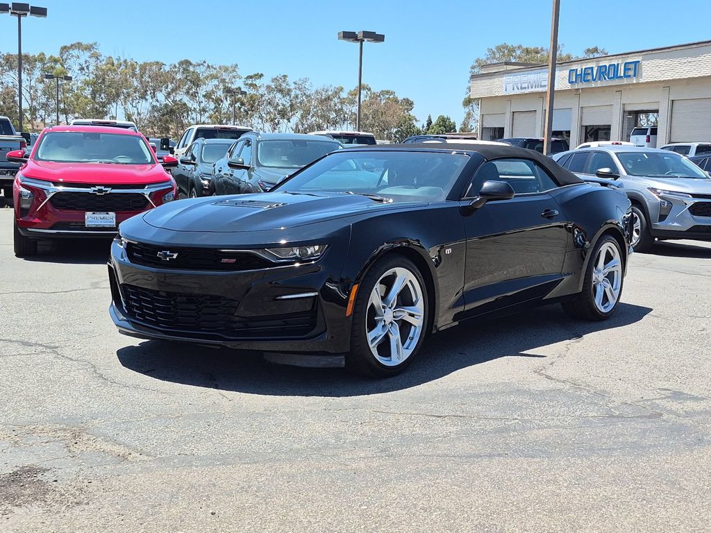 Black 2020 Chevrolet Camaro Convertible Rear-Wheel Drive Automatic