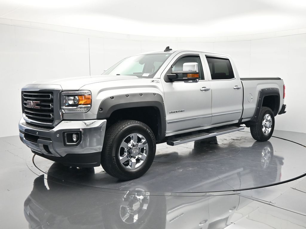 Quicksilver Metallic 2017 GMC Sierra 2500HD Pickup Truck Four-Wheel Drive 6-Speed Automatic Overdrive