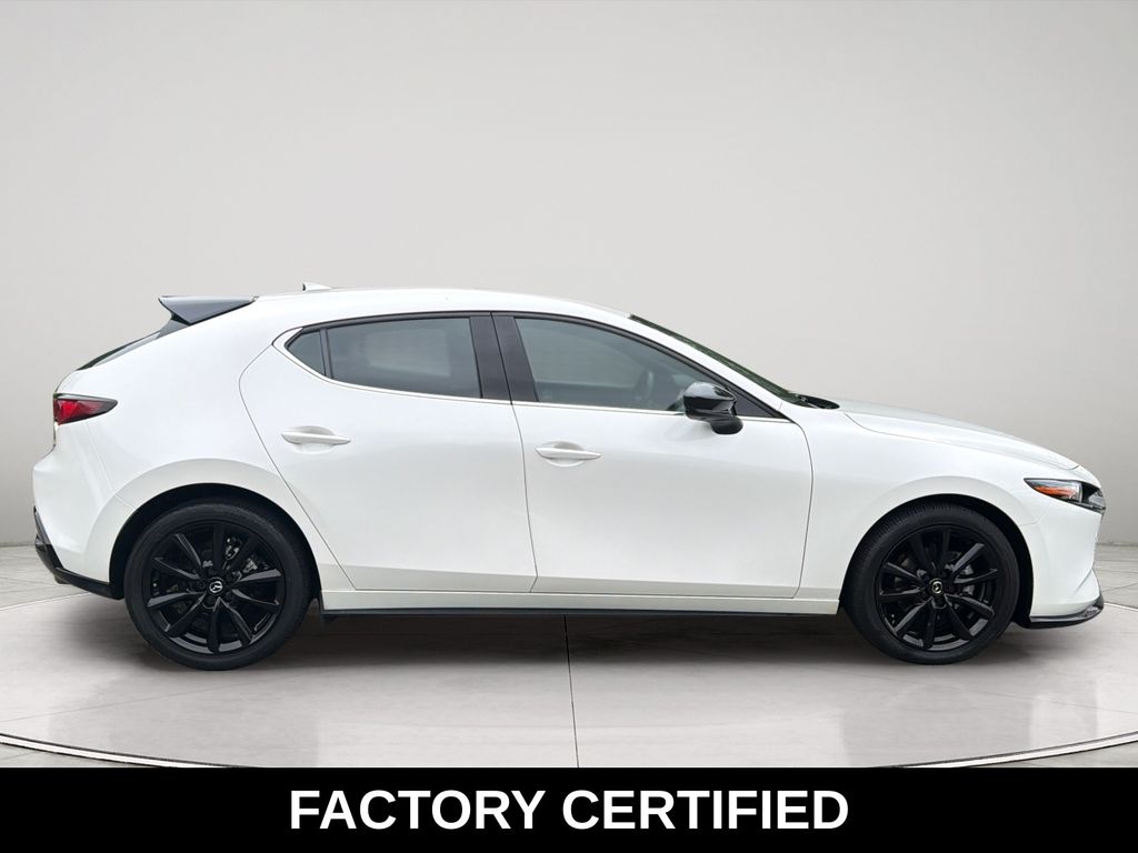 Snowflake White Pearl Mica 2025 Mazda MAZDA3 Hatchback All-Wheel Drive 6-Speed Automatic