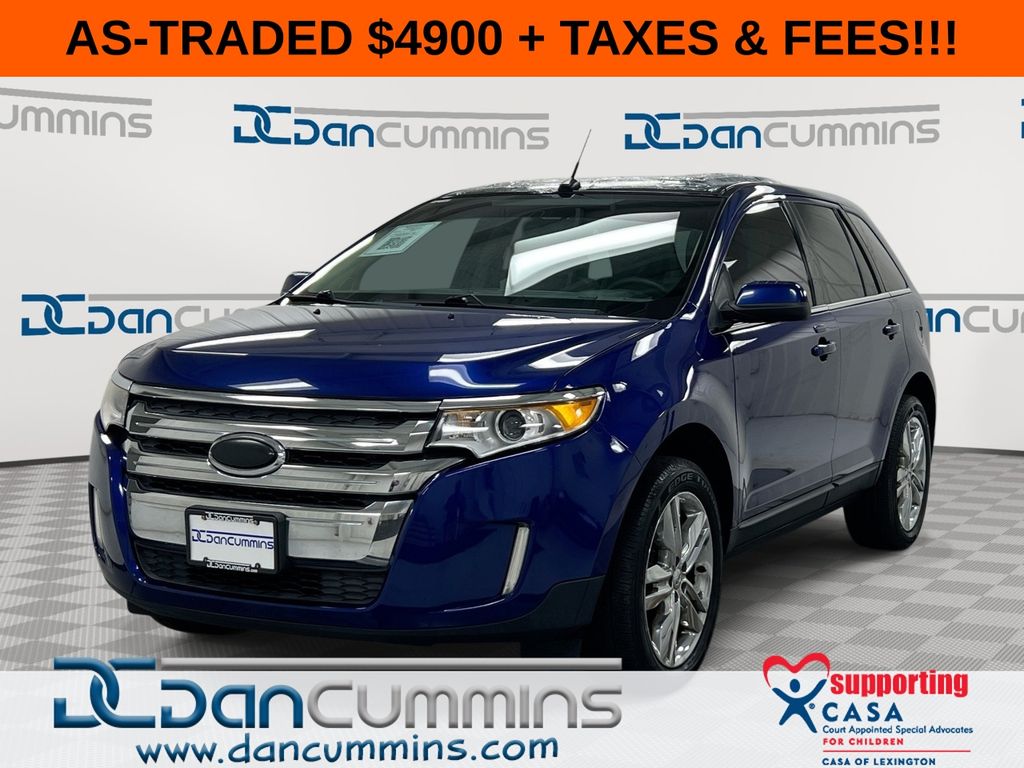Blue Metallic 2013 Ford Edge SUV / Crossover Front-Wheel Drive 6-Speed Automatic