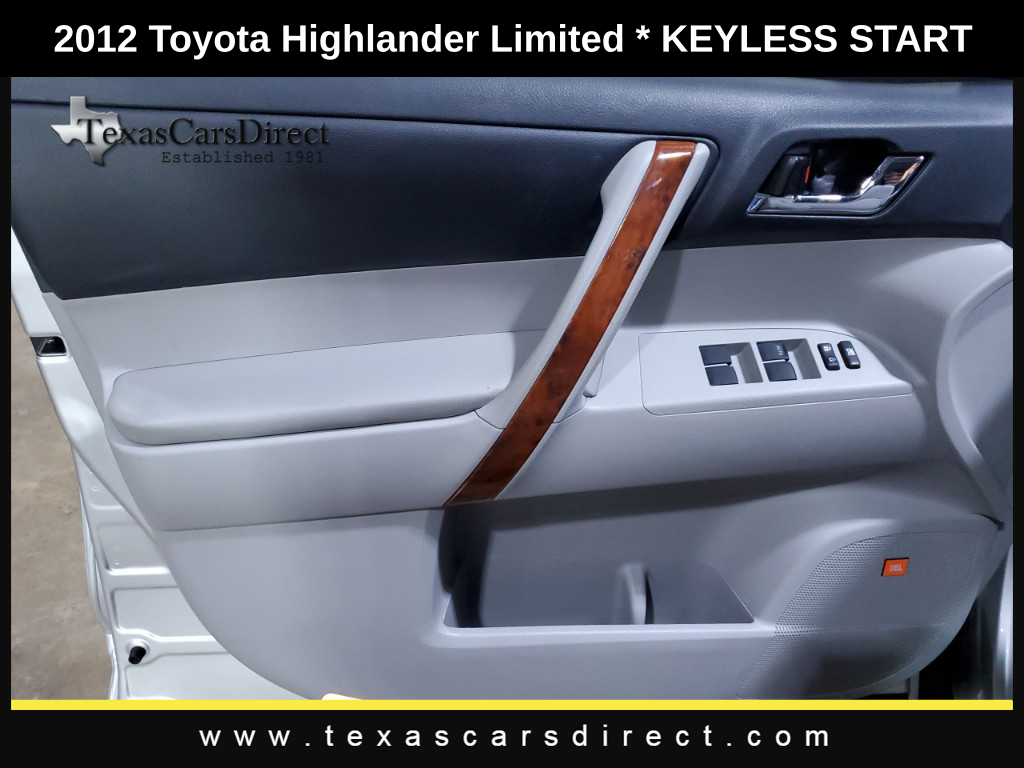 2012 Toyota Highlander Limited 9