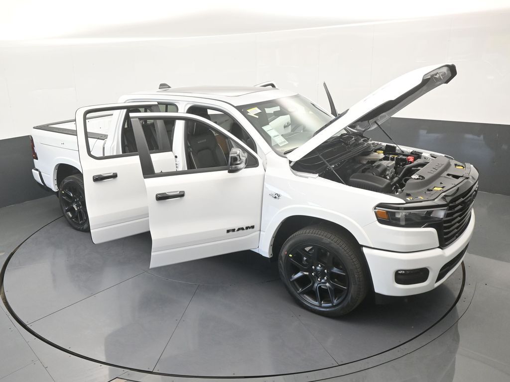 New 2026 Bright White Clearcoat Ram Laramie image 73