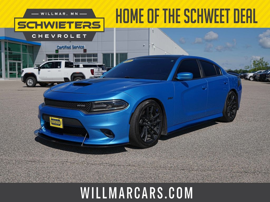 B5 Blue Pearlcoat 2018 Dodge Charger Sedan Rear-Wheel Drive 8-Speed Automatic