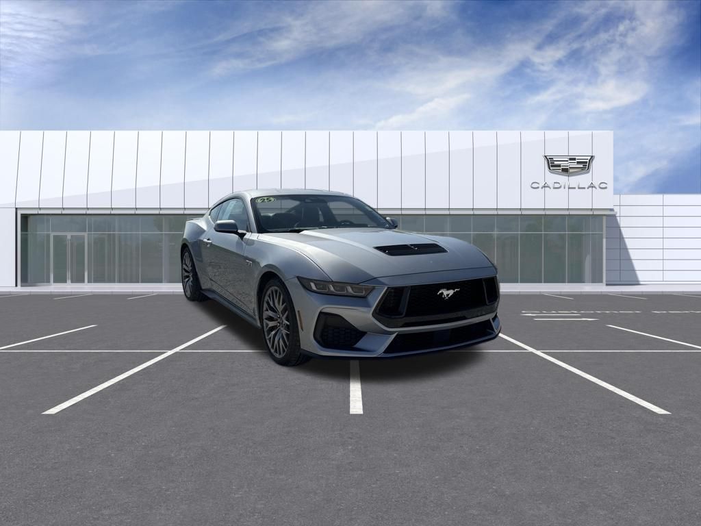 Silver Metallic 2025 Ford Mustang GT Premium Fastback RWD Coupe Rear-Wheel Drive Automatic