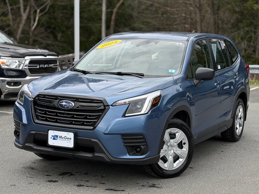 Horizon Blue Pearl 2024 Subaru Forester Crossover AWD SUV / Crossover All-Wheel Drive Continuously Variable Transmission
