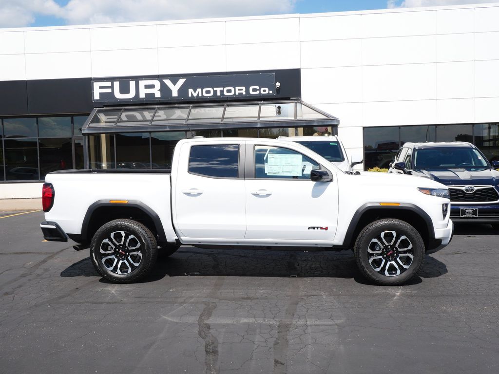 Summit White 2026 GMC Canyon Pickup Truck Four-Wheel Drive 8-Speed Automatic