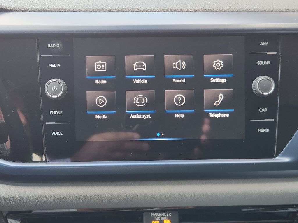 2022 Volkswagen Taos 1.5T SE Red at DeMontrond Mazda
