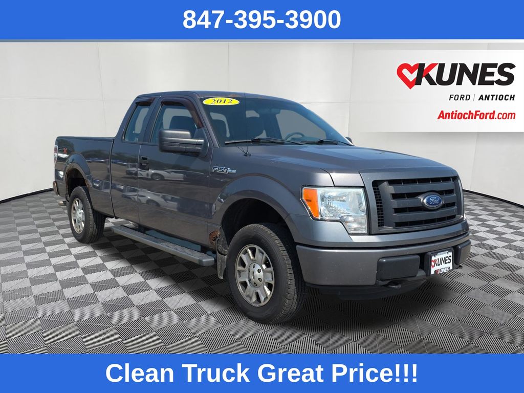 Sterling Gray Metallic 2012 Ford F-150 Pickup Truck Four-Wheel Drive 6-Speed Automatic