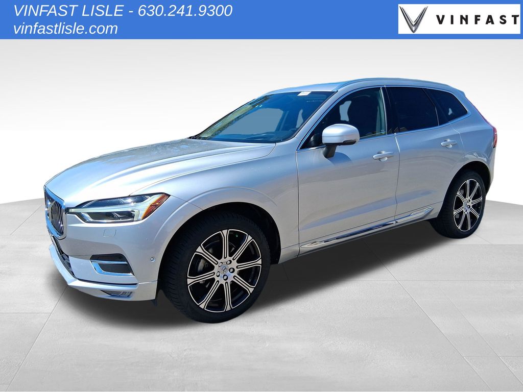 Bright Silver Metallic 2019 Volvo XC60 T5 Inscription AWD SUV / Crossover All-Wheel Drive Automatic