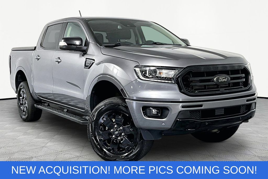 Carbonized Gray Metallic 2021 Ford Ranger Pickup Truck Four-Wheel Drive Automatic