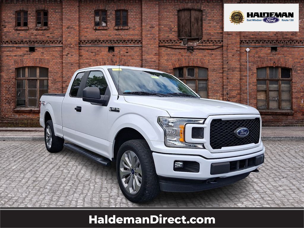 Oxford White 2018 Ford F-150 Pickup Truck Four-Wheel Drive Automatic