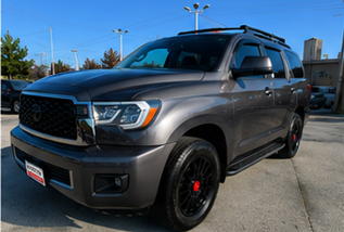Gray 2022 Toyota Sequoia SUV / Crossover Four-Wheel Drive 6-Speed Automatic