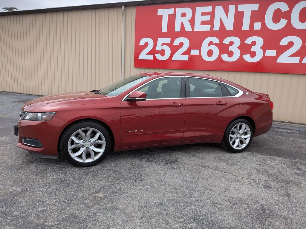 Red Rock Metallic 2015 Chevrolet Impala 2LT FWD Sedan Front-Wheel Drive 6-Speed Automatic Overdrive