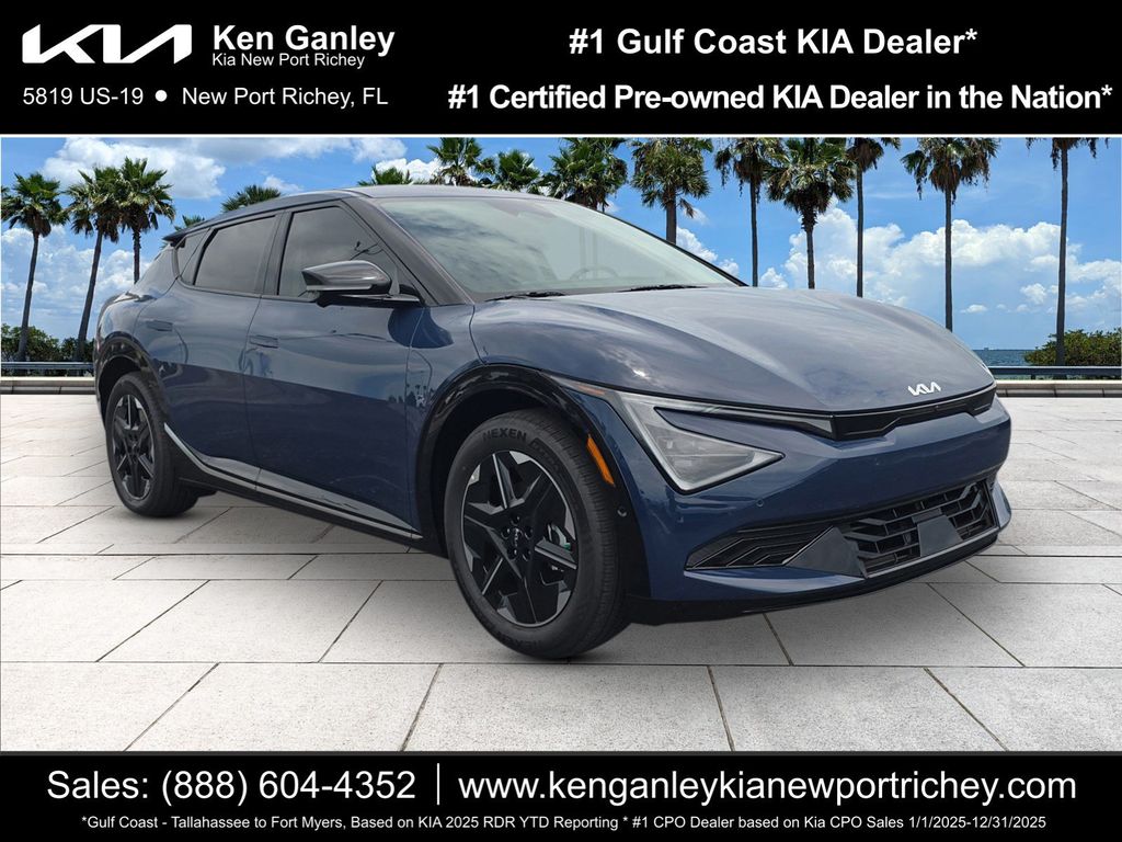 Midnight Lake Blue 2026 Kia EV6 SUV / Crossover Rear-Wheel Drive 1-Speed Automatic