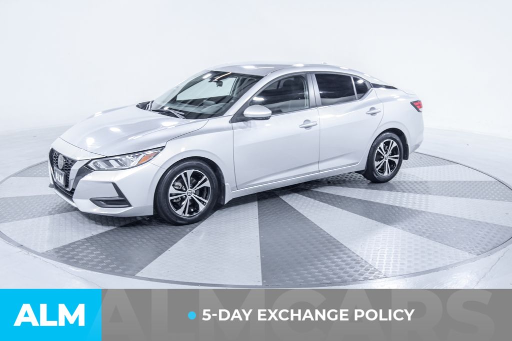 Used 2020 Nissan Sentra SV with VIN 3N1AB8CV2LY232830 for sale in Union City, GA