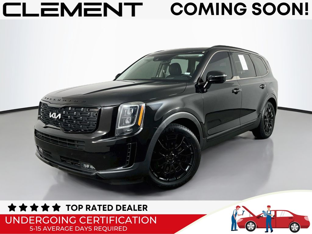 Black Copper 2022 Kia Telluride SUV / Crossover All-Wheel Drive 8-Speed Automatic