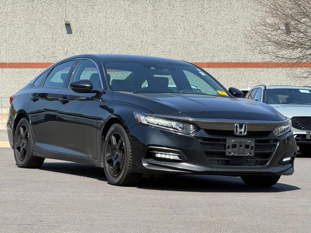 Crystal Black Pearl 2019 Honda Accord 1.5T Sport FWD Sedan Front-Wheel Drive Continuously Variable Transmission