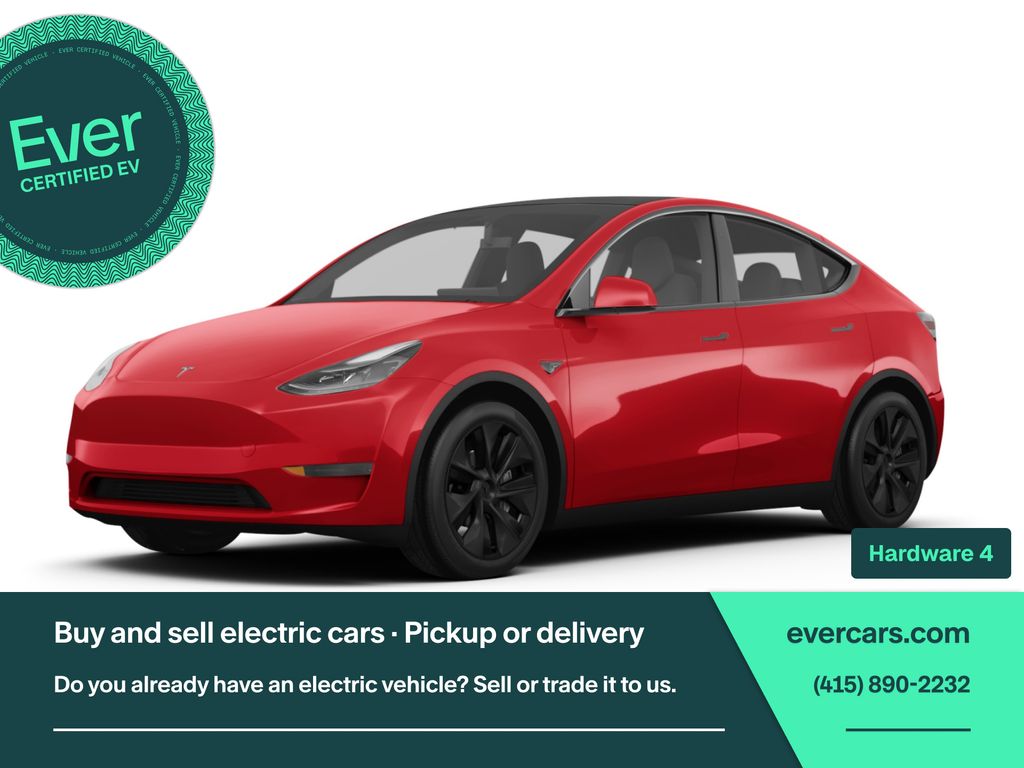 Red 2024 Tesla Model Y 1-Speed Automatic