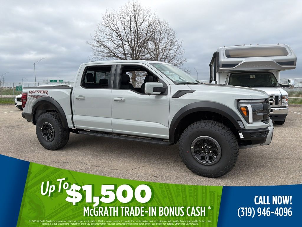 Avalanche 2026 Ford F-150 Raptor SuperCrew 4WD Pickup Truck Four-Wheel Drive Automatic