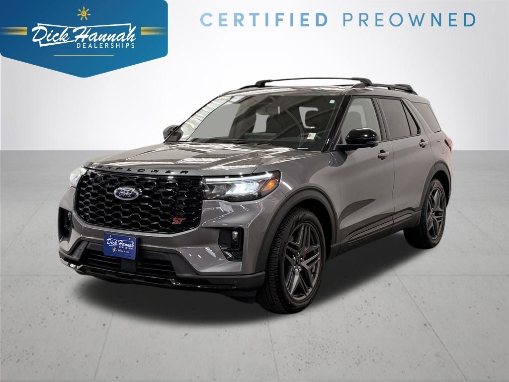 Gray Metallic 2025 Ford Explorer SUV / Crossover All-Wheel Drive Automatic